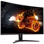 Монітор AOC C32G1 Curved Black: Покриття екрану матове