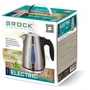 Електрочайник BROCK WK 02 GY: Об'єм, л 1,7