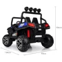 Электромобиль Kidsauto Двухместный Buggy XXL 4WD синий (S2588-1blue): Материал корпуса пластик
