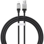 Кабель Baseus USB Cable to Lightning CoolPlay Series Fast Charging 2.4A 1m Black (CAKW000401)