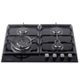Варочная поверхность газовая Pyramida PFG 647 Black Luxe: Расположение панели Фронтальное
