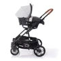 Коляска-трансформер Lorelli S-500 SET с автокреслом (grey/black cross): Количество блоков 1