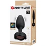 Анальная пробка с вибрацией и подсветкой LYBAILE Pretty Love Olman 3 (BI-040183)