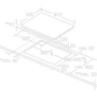Варочная поверхность электрическая Siemens EX975LXC1E: Рабочая поверхность стеклокерамика