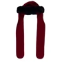 Шапка Dolli von Doll 42762601 53 бордовая