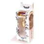 Анальная пробка Boss Series - Jewellery Gold Heart PLUG Red S (BS6400037)