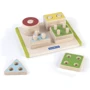 Сортер Guidecraft Manipulatives Фігури геометрії (G6738): Призначення іграшки Дрібна моторика, Математичні навички, Просторове сприйняття, Логічне мислення, Колірне сприйняття, С