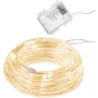 Гирлянда дюралайт на батарейках Springos Rope Lights 5 м 50 LED CL0857 Warm White