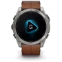 Смарт-часы Garmin Fenix 8 AMOLED 51mm Sapphire Carbon Grey DLC with Chestnut Leather Band (010-02905-40) фото 10