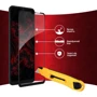 Аксессуар для смартфона Intaleo Tempered Glass Full Glue Black for Samsung A035 Galaxy A03: Цвет черный