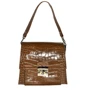 Жіноча сумка-сетчел ARTiS Bags коричнева (17136106)