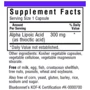 Bluebonnet Nutrition Alpha Lipoic Acid, 300 mg, 30 Vegetable Capsules (BLB0853): Вид Ферментные
