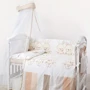 Постельный комплект 8 эл. Twins Dolce Друзья зайчики 4060-D-001, beige, бежевый