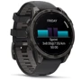 Смарт-часы Garmin Fenix 8 AMOLED 47mm Sapphire Carbon Grey DLC with Black/Pebble Grey Silicone Band (010-02904-21): Время работы до 16 дней