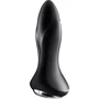 Анальная смарт вибропробка с жемчужным массажем Satisfyer Rotator Plug 1+ Black