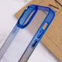 Чехол для iPhone TPU Case TPU+PC Fresh Sip Black/Blue for iPhone 12 Pro Max: Тип чехла накладка на заднюю часть