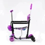 Детский самокат Best Scooter 5в1 с родительской ручкой LS-25855: Тип колес литые