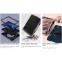 Аксессуар для iPad LAUT Shield Enduro Black (L_IPD20_SE_BK) for iPad Air (2020-2025) / iPad Pro 11 (2018-2022): Материал поликарбонат