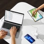 Зарядное устройство Baseus Wall Charger GaN5 Pro 2xUSB-C+USB 140W with USB-C Cable White (CCGP100202) фото 7