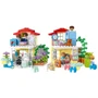 Конструктор LEGO DUPLO Town Семейный дом 3 в 1 (10994): Количество деталей, шт. 218