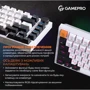 Клавиатура GamePro MK160W (Red) с Hot-Swap RGB White фото 14