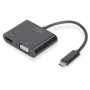 Адаптер Digitus Adapter USB-C до HDMI+VGA Black (DA-70858)