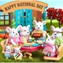Набор фигурок Li'l Woodzeez Большая Семья Мышей 7 единиц (6491Z): Серия Lil Woodzeez