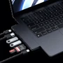 Адаптер Satechi Adapter Dual USB-C to 2xUSB-C+2xUSB+HDMI+SD Midnight (ST-HUCPHSD) фото 5