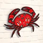Деревянная картина-раскраска Wortex Woods Морской краб 30x22 (3DP11001)
