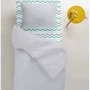 Комплект дитячої постільної білизни Cosas Ranfors Grey Zigzag Mint Grey (4822052061589)