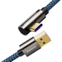 Кабель Baseus USB Cable to USB-C Legend Elbow 66W 1m Blue (CACS000403): Длина 1 м