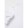 Футболка H&M 6042157 86 см белая: Пол Девочка