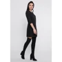 Сукня FashionUp PL-1756C 42 чорне повсякденне до середини стегна: Склад Віскоза, поліестер, Еластан