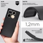 Чехол для телефонов ArmorStandart Matte Slim Fit Camera cover Black for Infinix Note 40 Pro (ARM73946): Тип накладка на заднюю часть