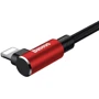 Кабель Baseus USB Cable to Lightning MVP Elbow 2.4A 1m Red (CALMVP-09) фото 6