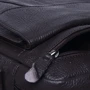 Мужская сумка планшет Borsa Leather коричневая (K18154-brown): Застежка Молния