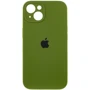 Чехол для iPhone Mobile Case Silicone Case Full Camera Protective Dark Olive for iPhone 15