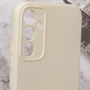Чехол для телефонов Lakshmi Case Silicone Cover Full Camera Sand for Samsung A346 Galaxy A34 5G: Цвет песочный