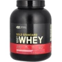Протеин Optimum Nutrition Gold Standart 100% Whey 2270 g / 73 servings / Delicios Strawberry