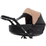 Коляска универсальная 2 в 1 Bair Kiwi Plus ECO BKP-18/15 капучино / черный (680897): Материал колес полиуретан