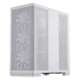 Корпус APNX Creator C1 White (APCM-CR01043.21): Материал передней панели металл
