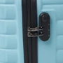 Чемодан Ricco Grande M blue (T15003blue-M): Фактура Зернистая, Матовая