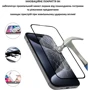 Аксесуар для смартфона Lunatik Premium Tempered Glass Full Cover Black для Xiaomi Redmi 13C / Poco C65 фото 5