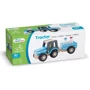 Трактор із причепом та молоком New Classic Toys (11942): Матеріал дерево