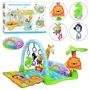 Развивающий коврик Joy Toy Умный малыш 4 (7181): Размер, см 54х40х9