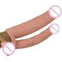 Насадка на член LoveToy Pleasure X-Tender Double Penis Sleeve Flesh Add 2"