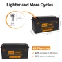 Аккумуляторная батарея JSDsolar J12200 LiFePO4 12V 200Ah 2.56kwh: Напряжение, В 12