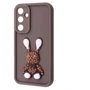 Чехол для телефонов Mobile Case Pretty Things Brown/Rabbit for Samsung A155 Galaxy A15 4G / A156 Galaxy A15 5G