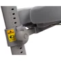 GT Racer C-1011 Orthopedic Gray: Глубина, см 43