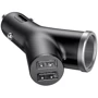 Зарядний пристрій Baseus Car Charger 2хUSB Cigarette Lighter Port Black (CCALL-YX01): Кабель в комплекті отсутствует